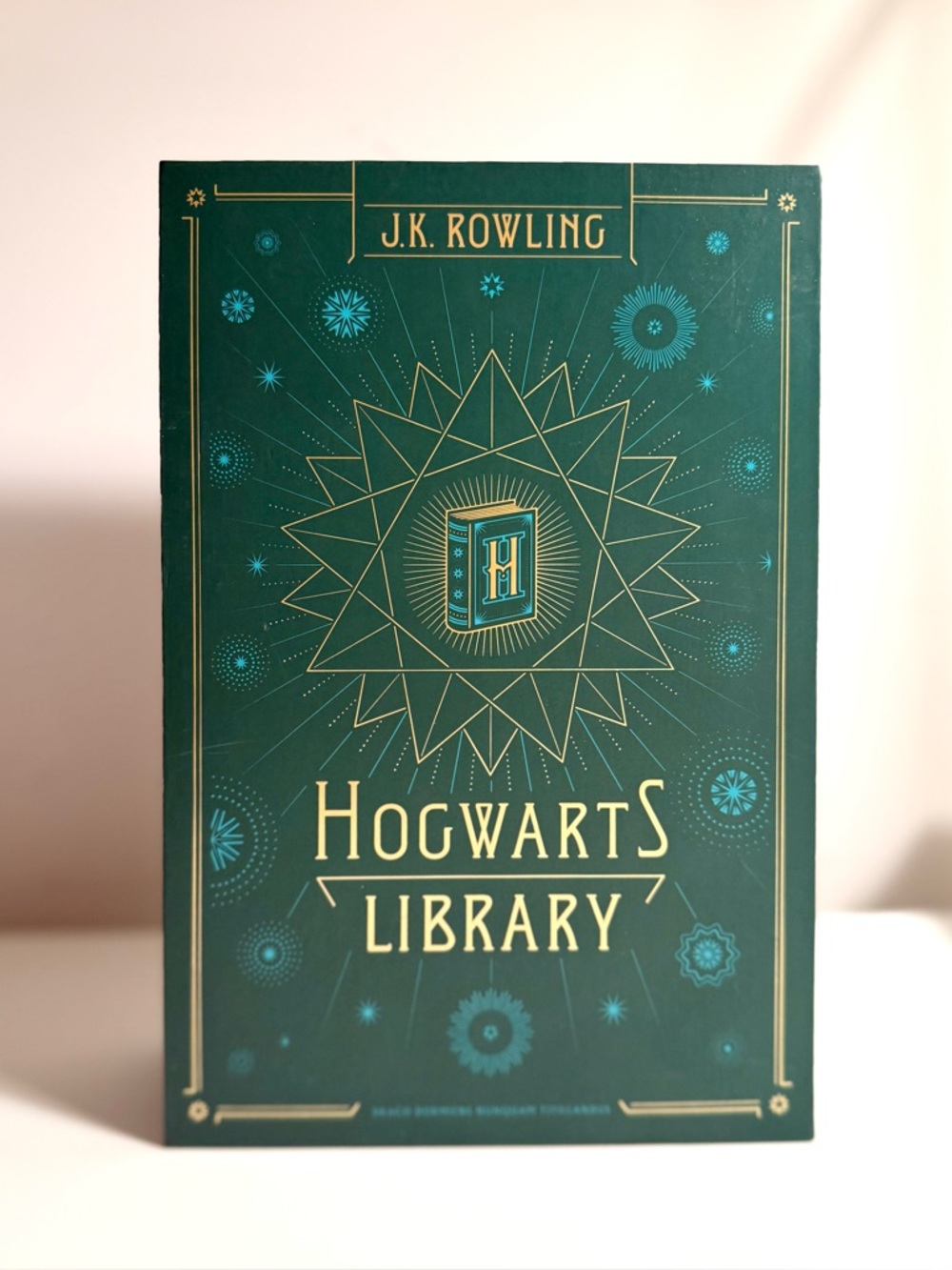 J.K. Rowling Hogwarts Library Hardcover - 3 Book Set